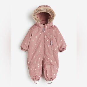 NEW H&M Snowsuit Water Repellent Size 9-12 Months